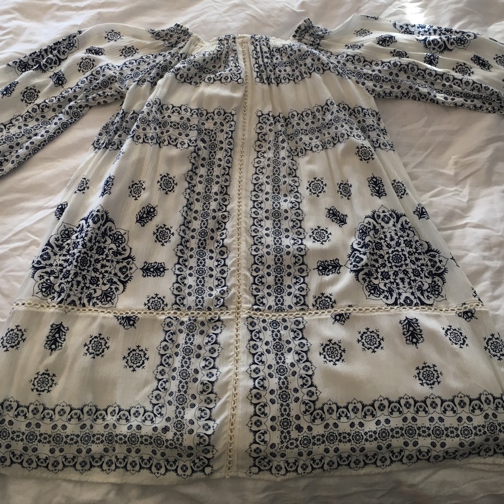 Zara Off the Shoulder Dress
